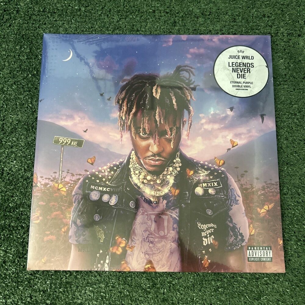 Juice WRLD Legends Never Die Limited 5 Years Eternal Purple 2 LP IN HAND